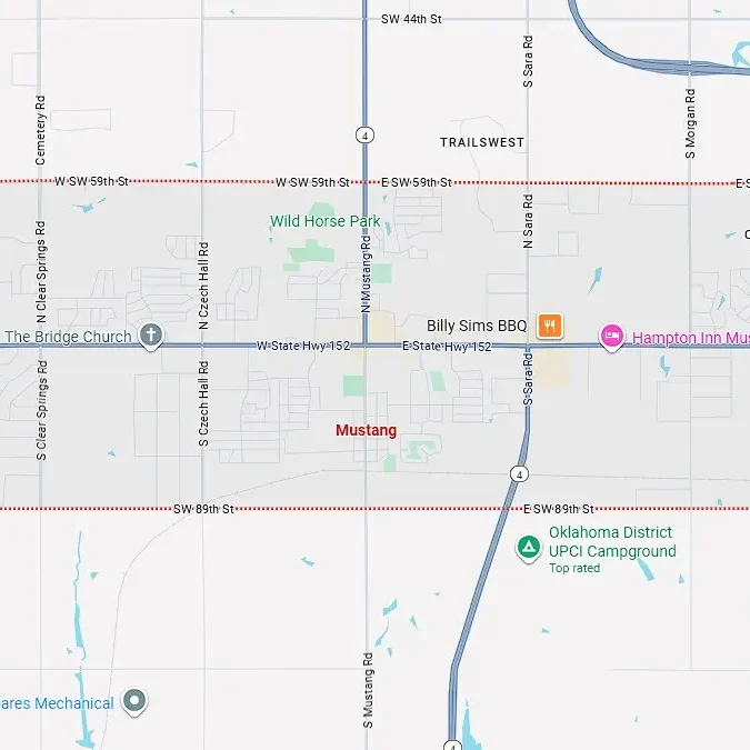 Grid-style street map showing residential property zones.